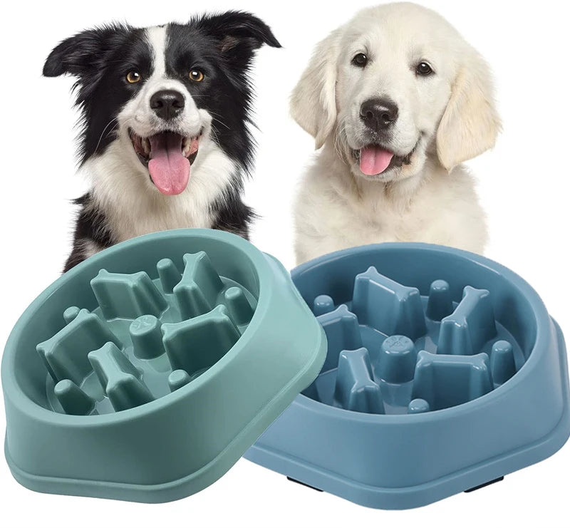 Comedero Lento Antiahogo para Perros – Antideslizante, Tipo Laberinto, para Perros Pequeños y Medianos