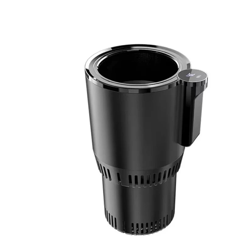Soporte de Vaso Inteligente 2 en 1 para Coche – Enfría o Calienta Bebidas al Instante, Mini Nevera Portátil para Coche u Oficina