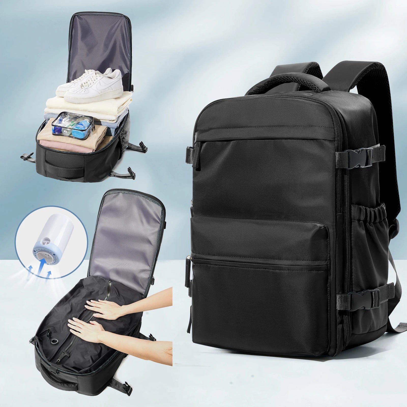 🎒✨ SkyBag™ – La Mochila de Cabina Apta para Ryanair que Lo Cambia Todo ✈️🧳
