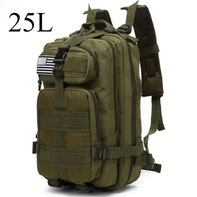 🎒 Mochila Táctica 50L – Resistente, Espaciosa y Lista para Todo 💪🌲