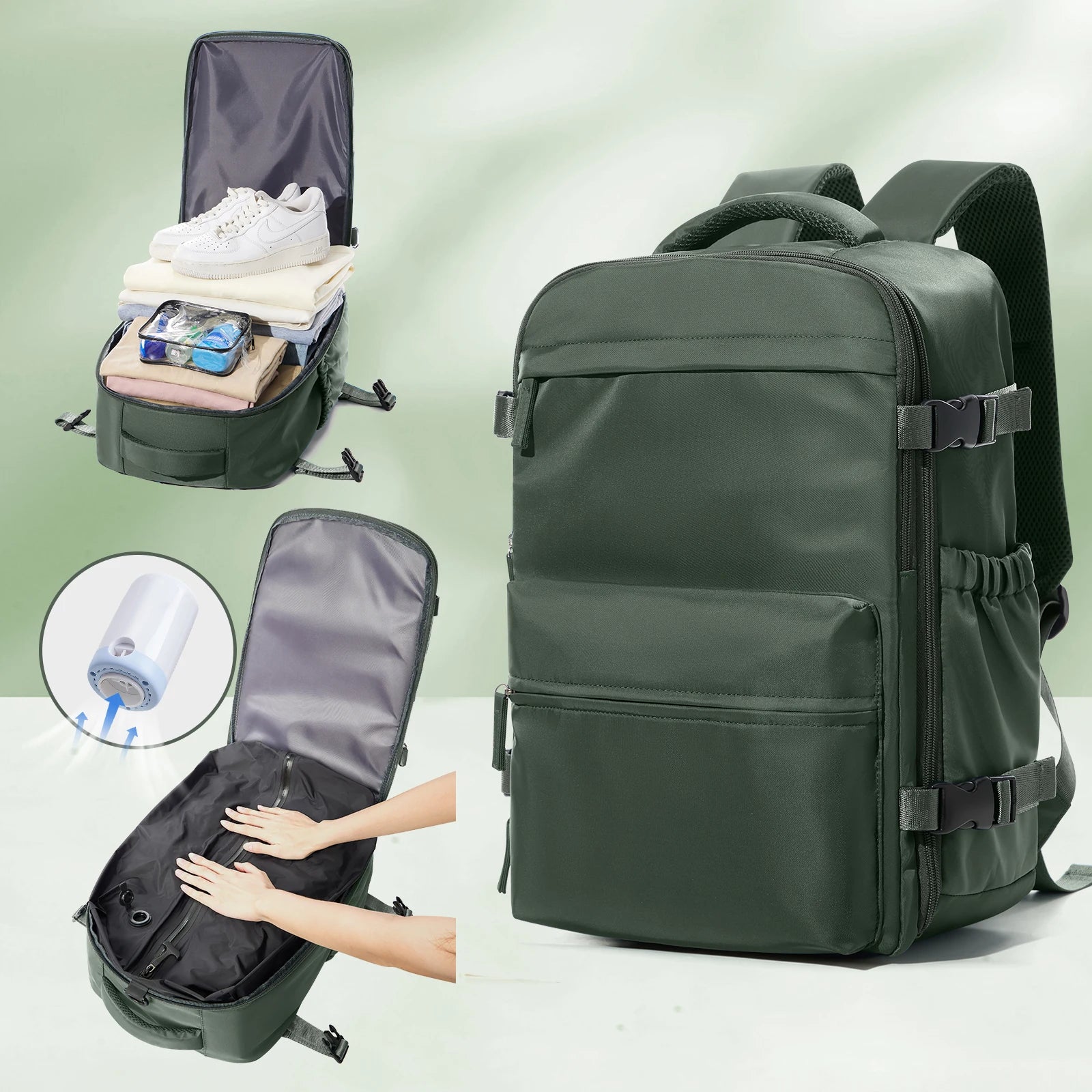 🎒✨ SkyBag™ – La Mochila de Cabina Apta para Ryanair que Lo Cambia Todo ✈️🧳