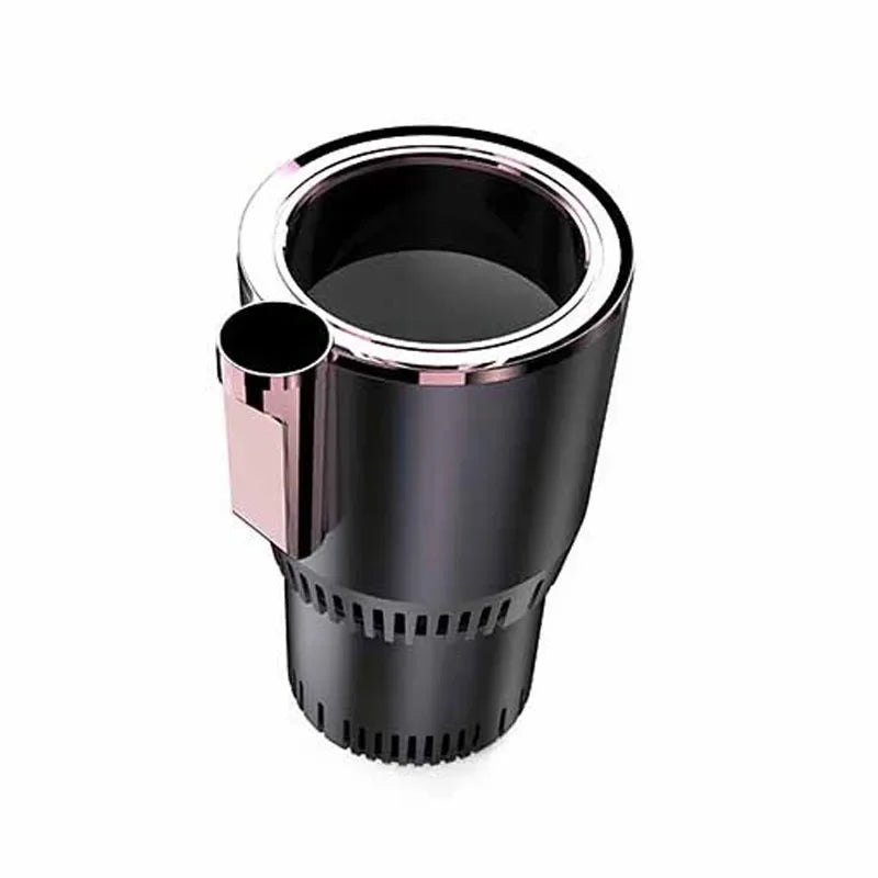 Soporte de Vaso Inteligente 2 en 1 para Coche – Enfría o Calienta Bebidas al Instante, Mini Nevera Portátil para Coche u Oficina