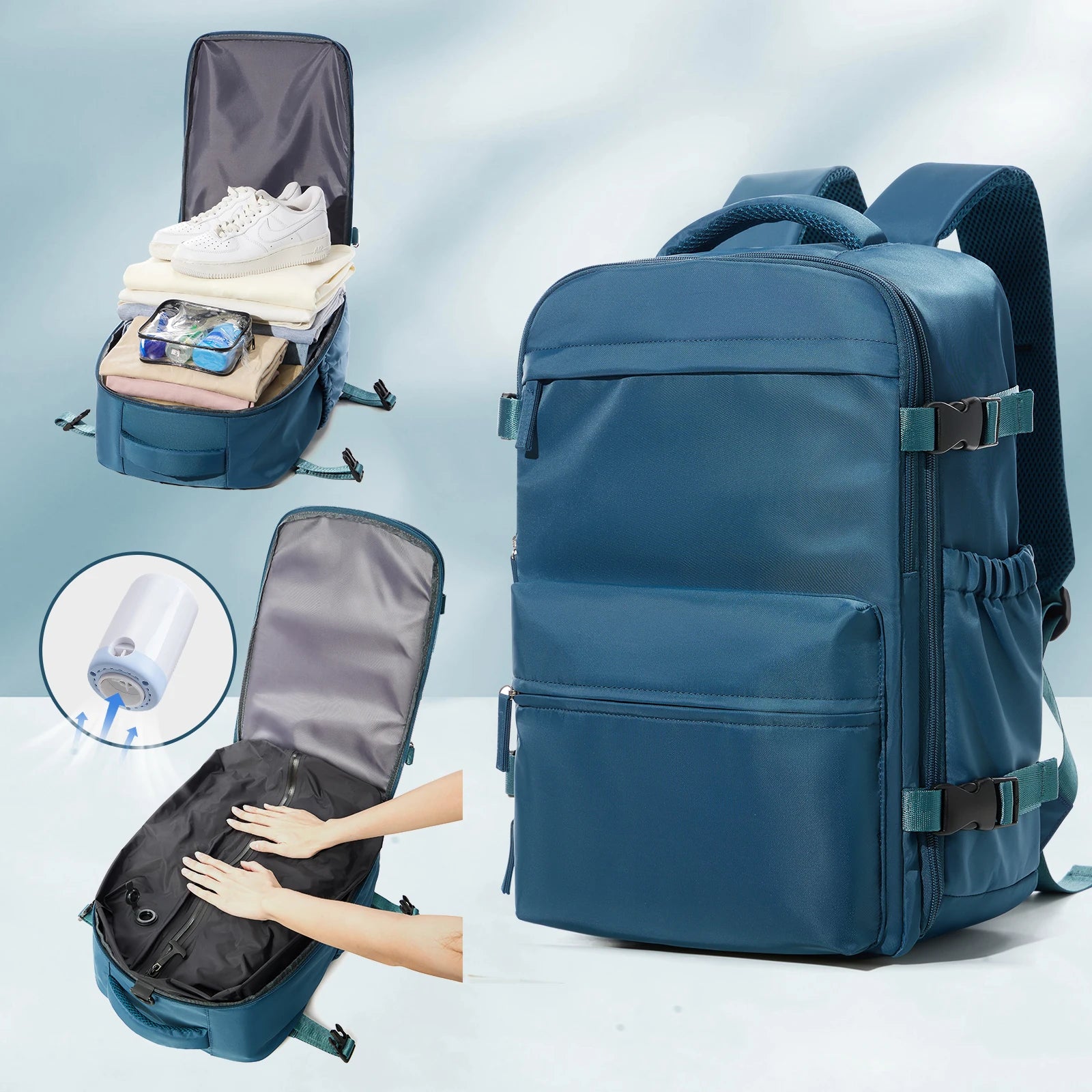 🎒✨ SkyBag™ – La Mochila de Cabina Apta para Ryanair que Lo Cambia Todo ✈️🧳