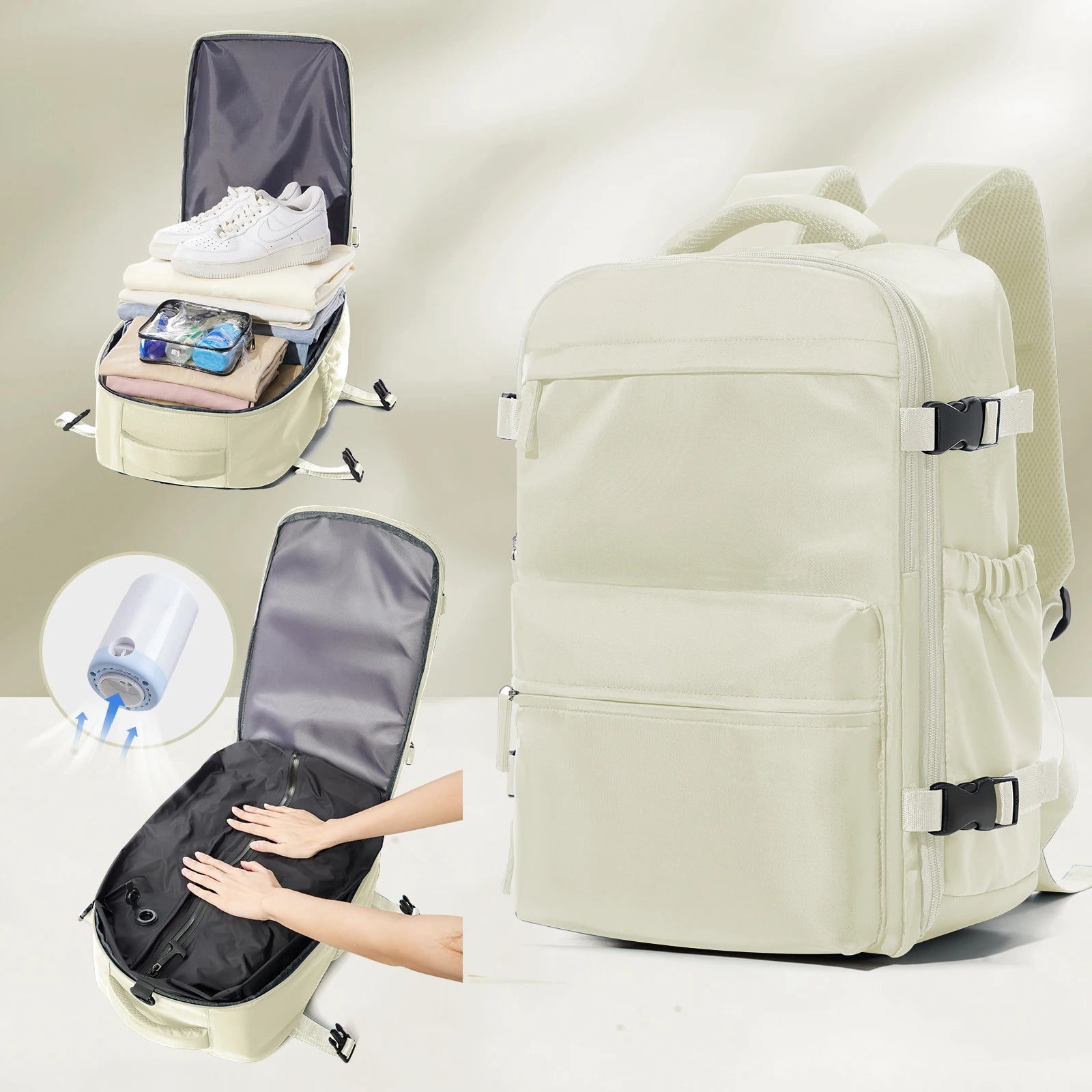 🎒✨ SkyBag™ – La Mochila de Cabina Apta para Ryanair que Lo Cambia Todo ✈️🧳