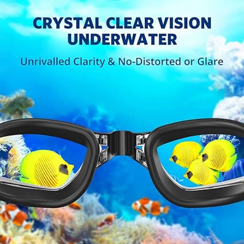 Gafas de Natación Profesionales ARENA – Antivaho, Antifugas y con Protección UV, Ajustables con Tapones para los Oídos