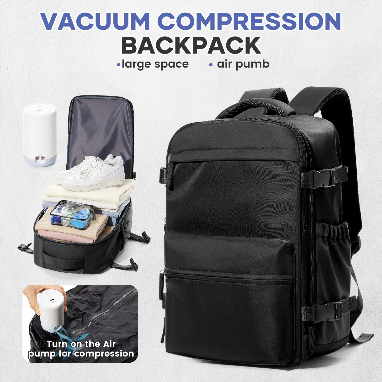 🎒✨ SkyBag™ – La Mochila de Cabina Apta para Ryanair que Lo Cambia Todo ✈️🧳