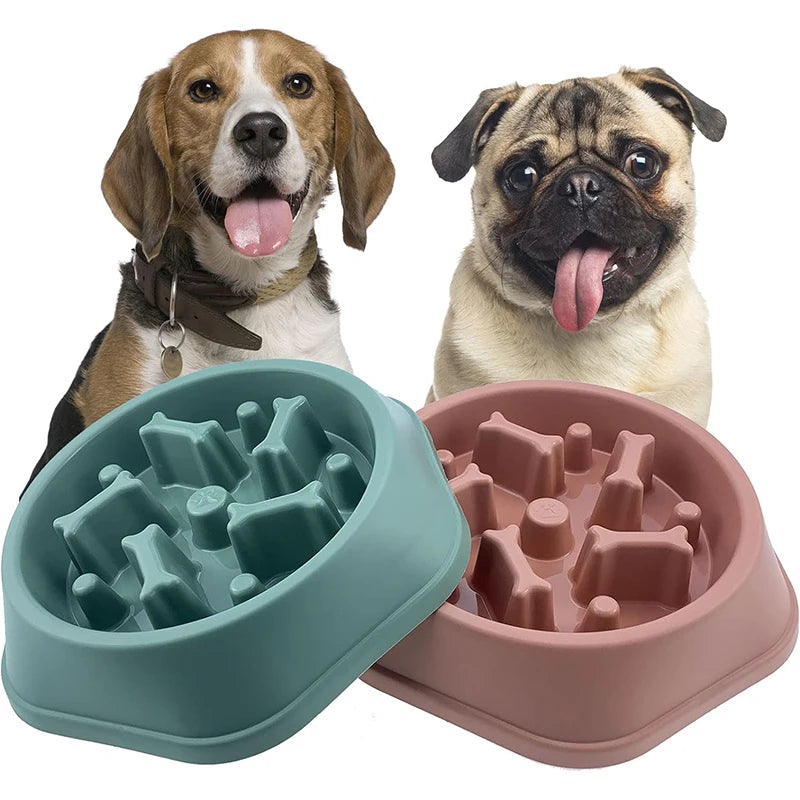 Comedero Lento Antiahogo para Perros – Antideslizante, Tipo Laberinto, para Perros Pequeños y Medianos