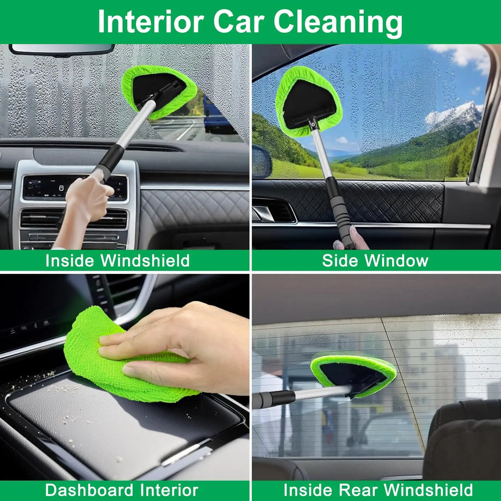 CleanView – Cepillo de Limpieza para Cristales de Coche