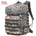 🎒 Mochila Táctica 50L – Resistente, Espaciosa y Lista para Todo 💪🌲