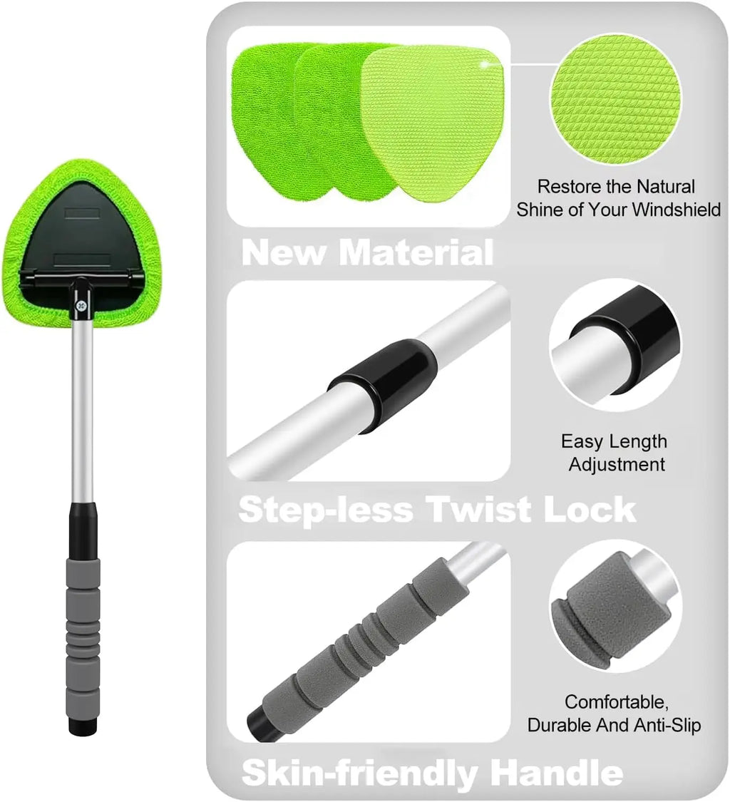 CleanView – Cepillo de Limpieza para Cristales de Coche