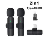Micrófono Inalámbrico de Solapa – Mini Mic Portátil para iPhone y Android, Ideal para Grabaciones, Directos y Streaming