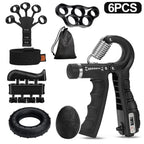 Hand Gripper Ajustable 5–60 kg – Fortalecedor de Mano, Muñeca y Dedos para Rehabilitación y Entrenamiento de Fuerza