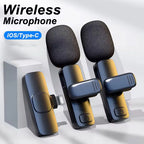 Micrófono Inalámbrico de Solapa – Mini Mic Portátil para iPhone y Android, Ideal para Grabaciones, Directos y Streaming