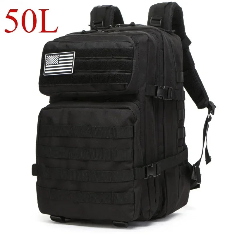 🎒 Mochila Táctica 50L – Resistente, Espaciosa y Lista para Todo 💪🌲