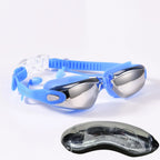 Gafas de Natación Profesionales ARENA – Antivaho, Antifugas y con Protección UV, Ajustables con Tapones para los Oídos