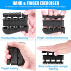 Hand Gripper Ajustable 5–60 kg – Fortalecedor de Mano, Muñeca y Dedos para Rehabilitación y Entrenamiento de Fuerza