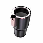 Soporte de Vaso Inteligente 2 en 1 para Coche – Enfría o Calienta Bebidas al Instante, Mini Nevera Portátil para Coche u Oficina