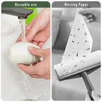 Rodillo Quitapelusas Manual Reutilizable – Removedor de Pelo de Mascotas Lavable para Ropa, Sofás y Superficies