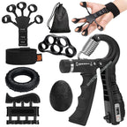Hand Gripper Ajustable 5–60 kg – Fortalecedor de Mano, Muñeca y Dedos para Rehabilitación y Entrenamiento de Fuerza