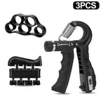 Hand Gripper Ajustable 5–60 kg – Fortalecedor de Mano, Muñeca y Dedos para Rehabilitación y Entrenamiento de Fuerza