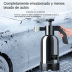 Pulverizador de Espuma Manual 2L – Botella a Presión con 3 Boquillas para Lavado de Coches, Ventanas y Limpieza General