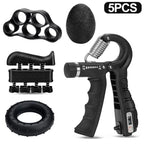 Hand Gripper Ajustable 5–60 kg – Fortalecedor de Mano, Muñeca y Dedos para Rehabilitación y Entrenamiento de Fuerza