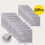 Paños Metálicos Antirayaduras Reutilizables – Limpieza Potente para Ollas, Sartenes y Fregaderos (Pack 1-30)
