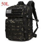 🎒 Mochila Táctica 50L – Resistente, Espaciosa y Lista para Todo 💪🌲